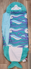 Happy Nappers: Pillow  Sleepy Sack: Medium - Dolphin Disco - 54 x 20", 3-6 yrs