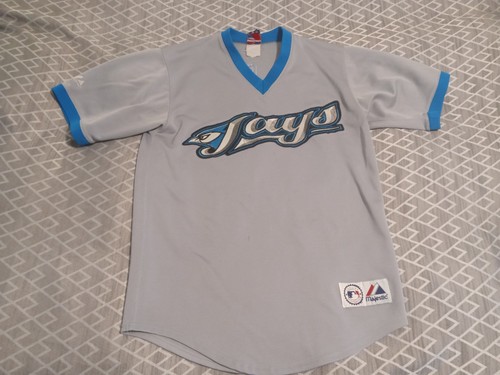 MLB Toronto Blue Jays Majestic jersey Delgado **READ**