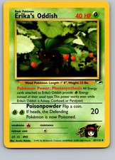 Erika's Oddish (47) Unlimited Gym Heroes 047/132 2000 NM on eBay