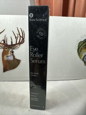 Raw Science Eye Roller Serum For Dark Circles 22 ml Exp 01/27 FREE SHIPPING