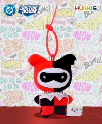 Harley Quinn Miss Jorker DC Justice League Plush Toy Doll Bag Charm Key Chain 4''