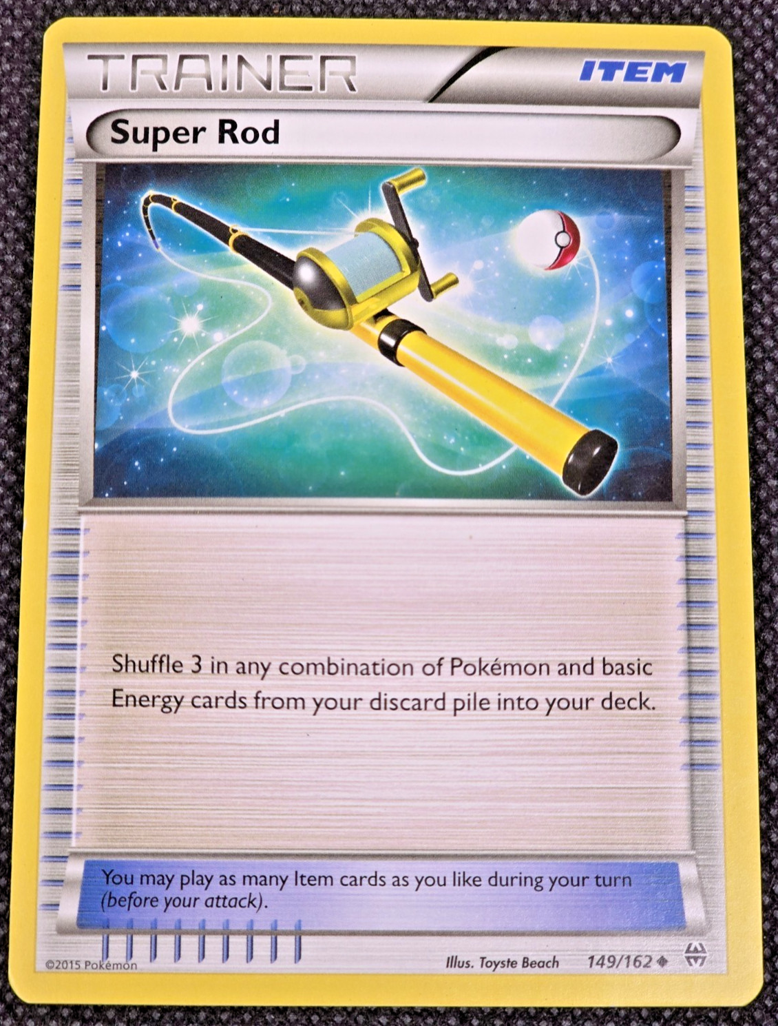 Pokémon Super Rod 149/162 BKT BREAKthrough LP -- L36