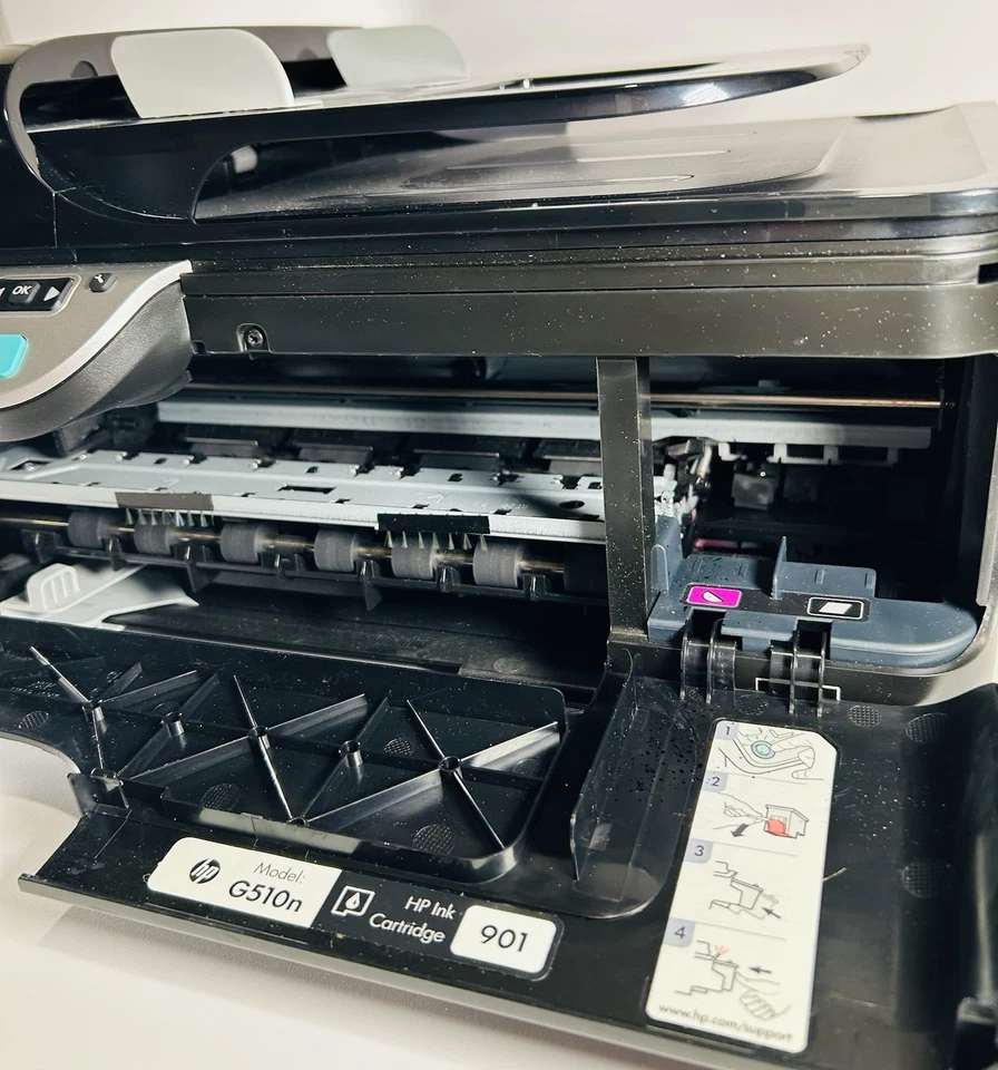 HP Officejet 4500 Wireless Printer G510n Inkjet All In One NO TONER Read Details - Image 4 of 4