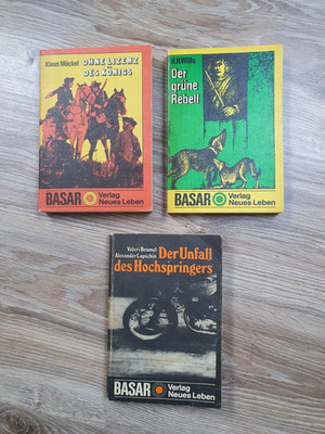 Basar Verlag Neues Leben Drei verschiedene Romane siehe Bild