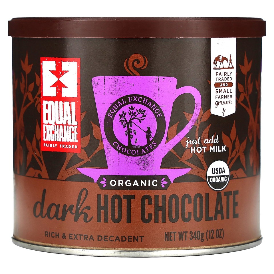 Organic Dark Hot Chocolate, 12 oz (340 g)