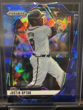 2025 Panini Prizm - Justin Upton, Justin Upton #115 Blue Ice Prizm