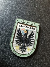 Altes Militaria Abzeichen WHW - Winterhilfswerk - Grenzmark - Grenzlandwappen