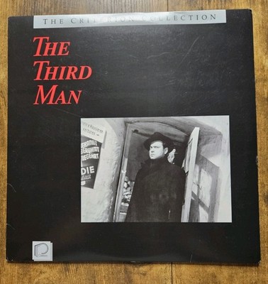 The Third Man Criterion Collection Laserdisc Orson Welles Joseph Cotton Tested