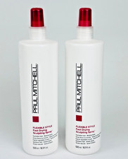 Paul Mitchell Fast Drying Sculpting Spray Medium Hold For All Hair Types 2 PACK