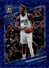 2021-22 Donruss Optic #125 Reggie Bullock Blue Velocity 4 2 A
