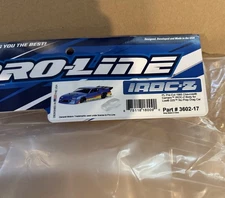 Pro-Line 3602-17 - 1985 Chevy Camaro IROC-Z 1/10 Pre-Cut Clear Body - Brand New