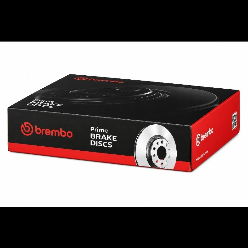 PAIRE DE DISQUES BREMBO 08.9371.10 pour fourgon VAUXHALL MOVANO Mk I (A) (X70) 10/98-12/10 - Photo 3/4