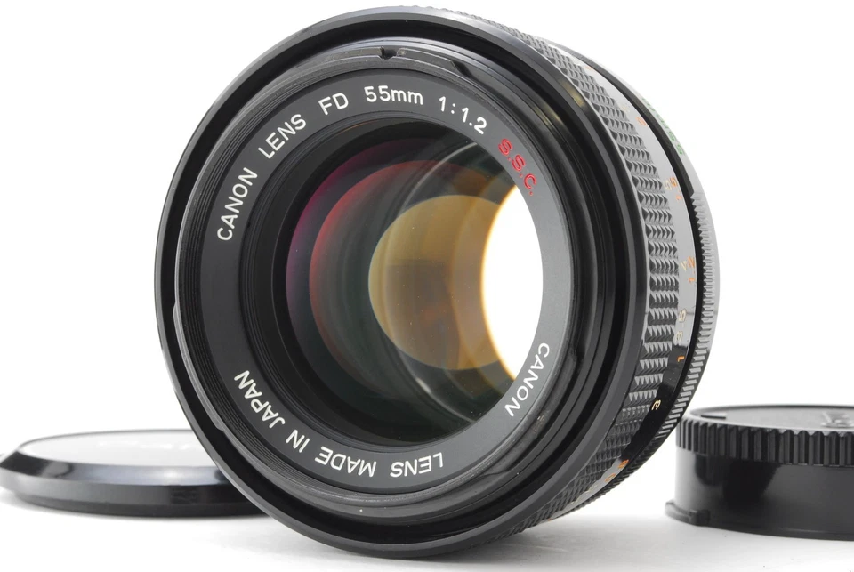 【N COMO NUEVO+++】Canon FD 55mm f/1.2 S.S.C. Lente MF estándar SSC Foto 2 de 4