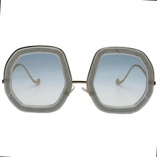 6177  Large Ladies Sunglasses with Bling Accents