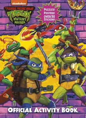 Teenage Mutant Ninja Turtles: Mutant Mayhem: Official Activity Book - paperb...
