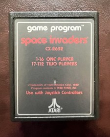 Vintage Atari 2600 Bundle W/11 Games, Driving & Paddle Controllers - Works!