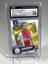 2021-22 Topps UEFA Champions League Summer Signings Soccer Cards Checklist 9