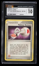 2004 EX Team Rocket Returns Pokémon Retriever CGC 10 English #84/109 Uncommon on eBay