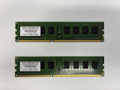 4GB KIT (2x2GB) DDR3-1333 Desktop RAM   PC3-10600 240-Pin   Tested Good
