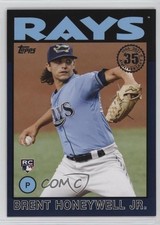 2021 Update 1986 Topps Baseball 35th Anniversary Blue Brent Honeywell Jr 0wq