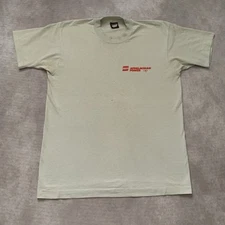 Vintage 80s Appalachian Power Shirt Size L Single Stitch Electric Cable Company