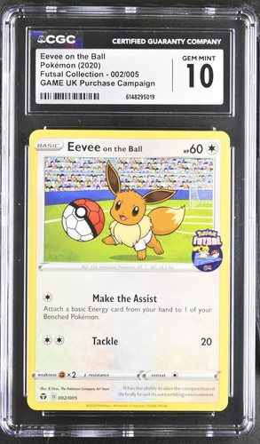 Eevee on the Ball graded CGC 10 for sale on eBay