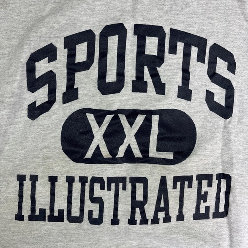 Sports Illustrated Sweatshirt XXL - Jerzees Grey VTG 90s - XL PtP:23”