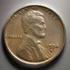 1934-D AU Lincoln Cent Wheat Penny #426