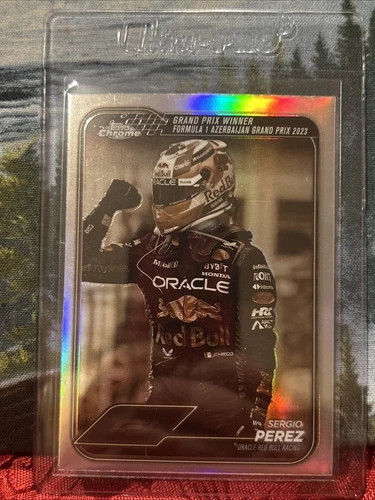 2024 Topps Chrome Formula 1 - Grand Prix Winners Sergio Perez #146 Sepia...