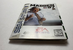 Madden NFL 97 (Sega Saturn, 1996) Complete