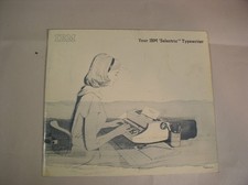 IBM Selectric Typewriter - Manual/Operating Instructions Guide