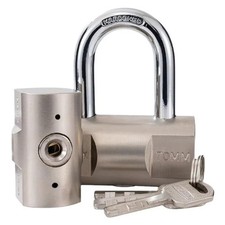 70MM Alloy Heavy Duty Padlock Waterproof Rust Proof Security Lock with Keys UK