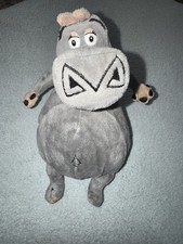 Dreamworks Madagascar 2004 Gloria Hippo Soft Plush Toy 8"