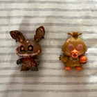 Five Nights at Freddy's Springtrap & Chica Mini Figurines, 2-Pack