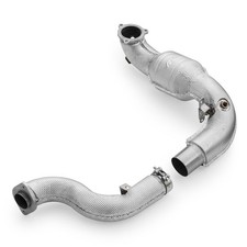 Auspuffrohr Downpipe Mercedes AMG A35 GPF W177 4MATIC mit MS Kat und Hitzeschild