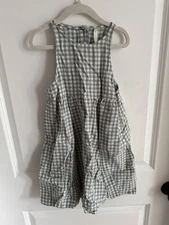Rylee + Cru Girls Gingham Dress Size 4-5 Years