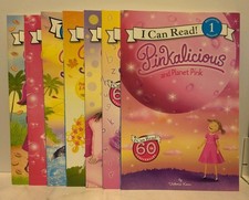 Lot of 7 Pinkalicious Level 1 I Can Read, Children's Books by Scholastic