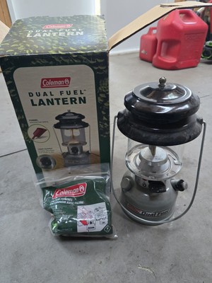 Vtg Y2K MIB 285-700 Coleman Dual Fuel 2 Mantle Lantern w Box Funnel 