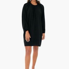 Tuckernuck Pomander Place Black Eliza Mini Dress Size Small