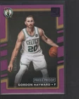 2017 Panini Donruss Basketball Press Proof Purple Gordon Hayward #10