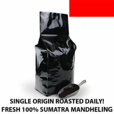 2, 5, 10 LB INDONESIA SUMATRA MANDHELING FRESH ROASTED COFFEE WHOLE BEAN, GROUND