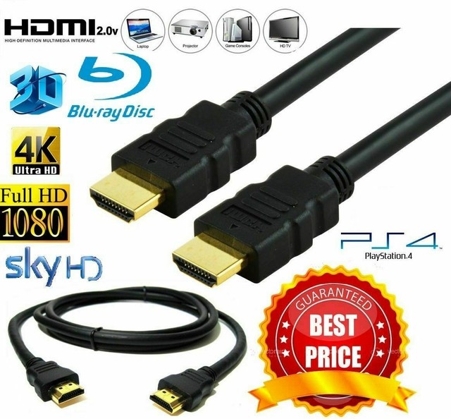 HDMI to HDMI Cable For Sony Playstation 4 (PS4) eBay
