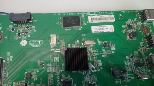 MAIN AV BOARD EAX66384803 (1.0) EBT64022003 FOR LG 43SL5B-B + POWER SWITCH - Picture 2 of 3