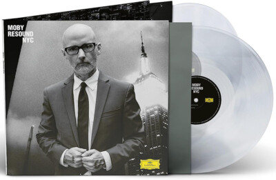 MOBY - MOBY RESOUND NYC, ORG 2023 EU LIMITED EDN CRYSTAL CLEAR vinyl 2LP, SEALED