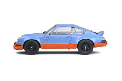 1973 PORSCHE 911 CARRERA RSR GULF LIVERY BLUE 1:18 by SOLIDO