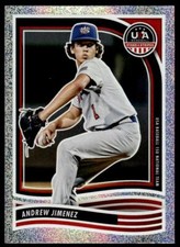2024 Panini USA Stars & Stripes 52 Andrew Jimenez Opening Day Baseball Card