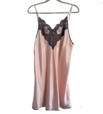 VTG Wendy Ann Floral Lace Lingerie Sleep Gown Size XL