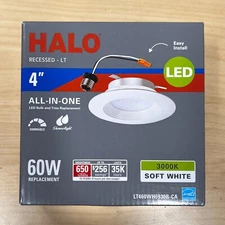 Halo LT460WH6930R-CA LED Retrofit Baffle Kit 4" / Soft White 120V 3000K 90 CRI