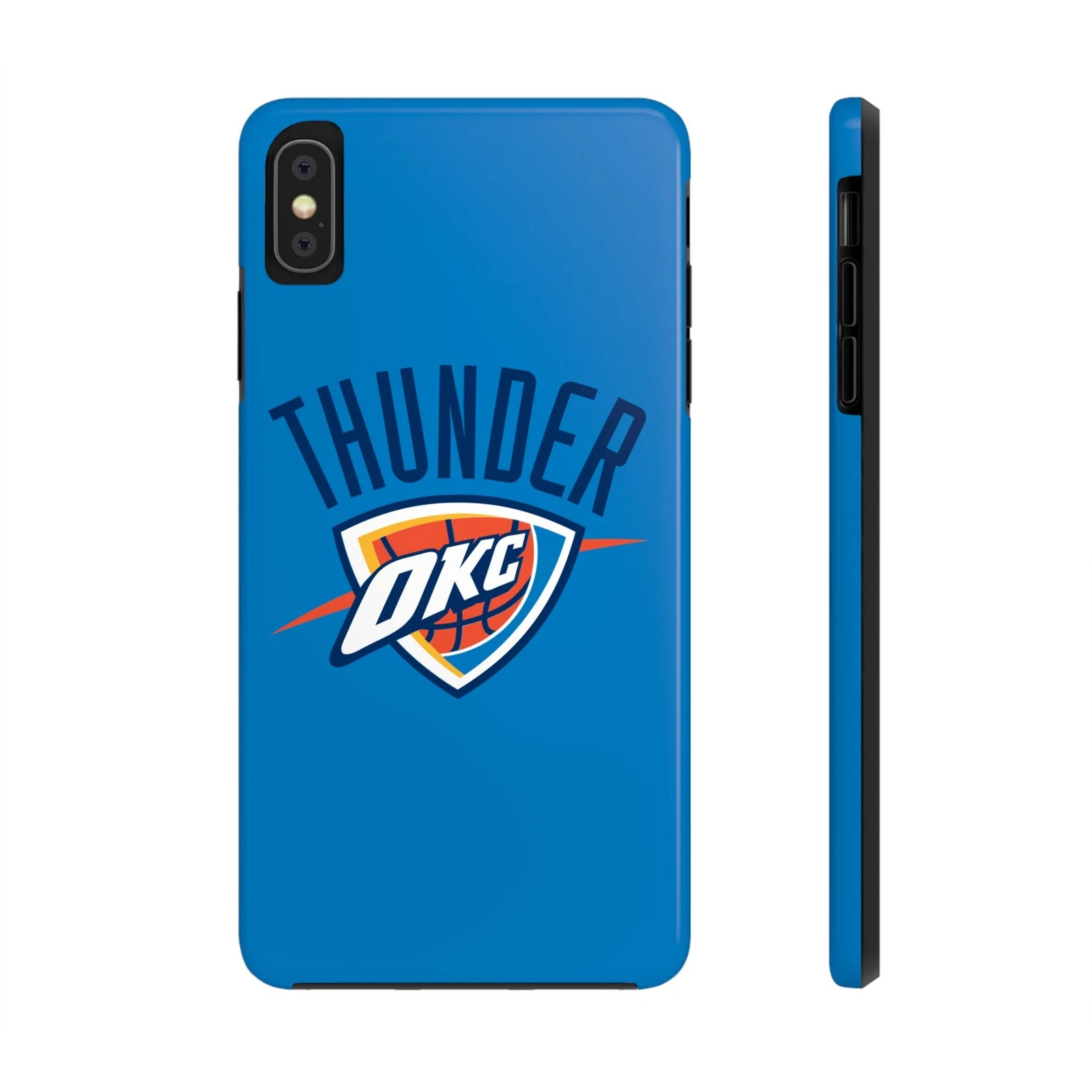 OKC Thunder Tough Phone Case, NBA Finals Playoffs, iPhone Samsung - Basketball