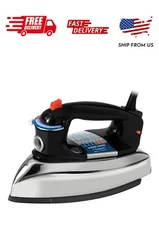 BLACK+DECKER Classic Steam Iron, F67E,White/Black,10.5″ X 16.3″ X 6.6